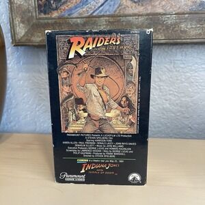 Indiana Jones Raiders Of The Lost Ark 1981 Beta 1376 hi-fi Paramount Home Video